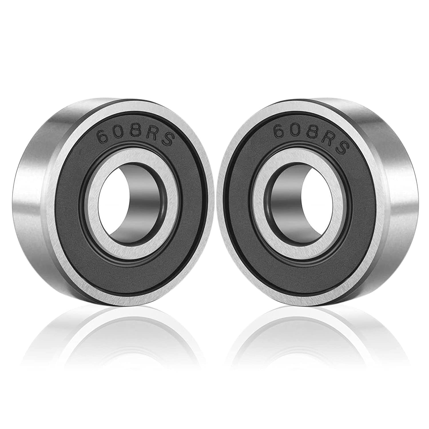 608-2RS Skateboard Bearings Deep Groove Ball  Bearings 8mm x 22mm x7mm  rodamiento 608zz 